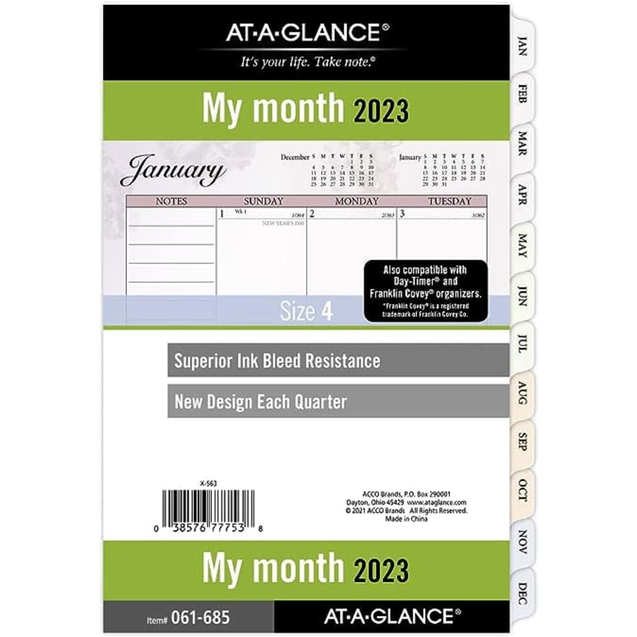 At-A-Glance 2023 Monthly Planner Refill from $5 At-A-Glance 2023 Monthly Planner Refill from $5