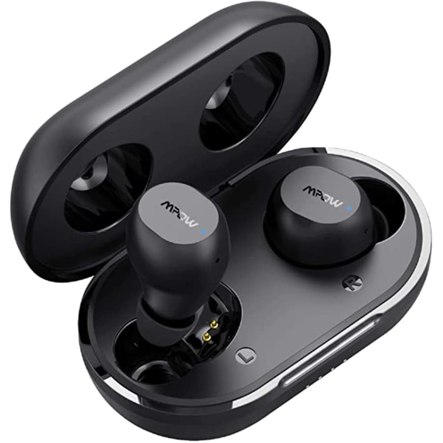 Mpow M12 Wireless Bluetooth Earbuds for $19