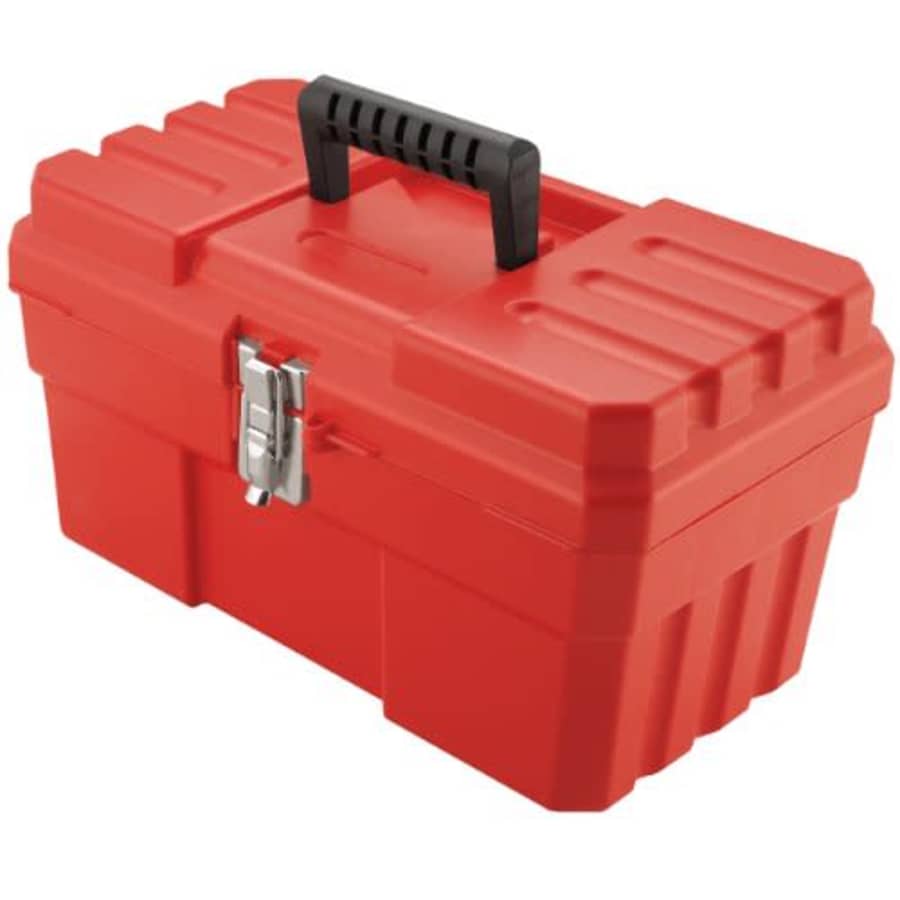 Akro-Mils 09514 ProBox 14-Inch Plastic Toolbox for Tools, Hobby or Craft Storage Toolbox with for $25