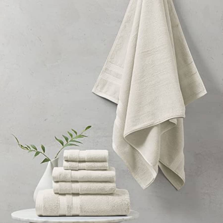 Beautyrest Plume 100% Cotton Bath Towel Set, Luxuriously Soft Feather Touch, Premium 750gsm Spa for $46
