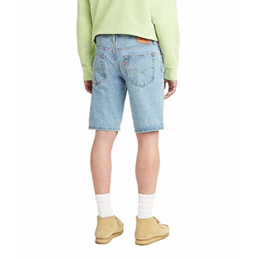 Levi's Men's 405 Standard Jean Shorts, Light Score - Light Indigo, 40 for $20