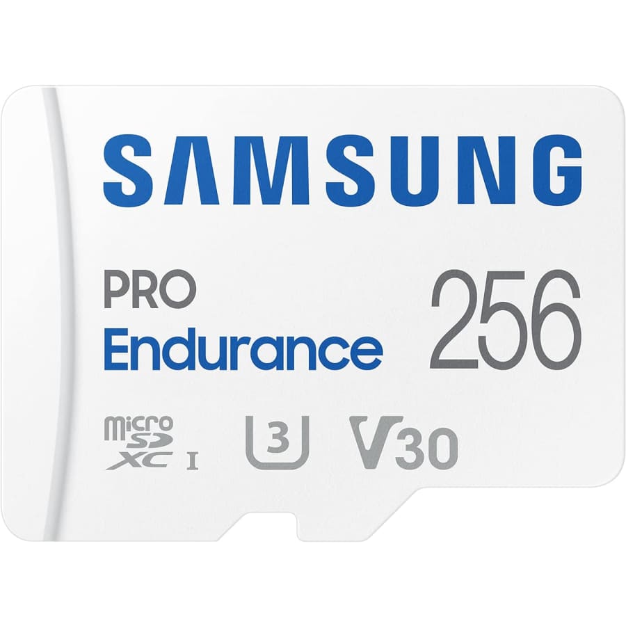 Samsung PRO Endurance 256GB MicroSDXC Memory Card for $15 Samsung PRO Endurance 256GB MicroSDXC Memory Card for $15