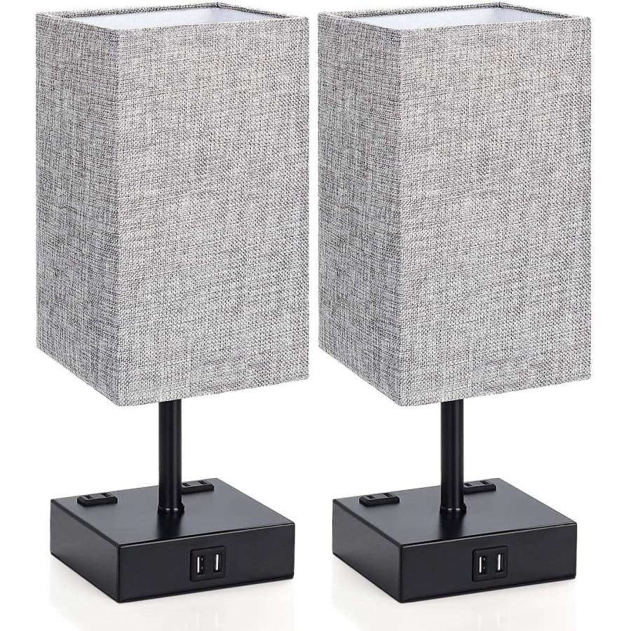MAXvolador Touch Control Table Lamps 2-Pack for $42
