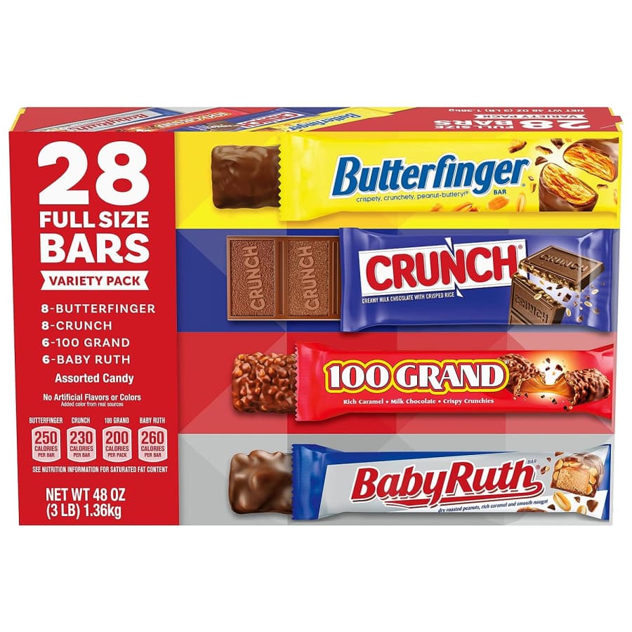 Ferrero Assorted Full-Size Candy Bars 28-Pack for $20 Ferrero Assorted Full-Size Candy Bars 28-Pack for $20