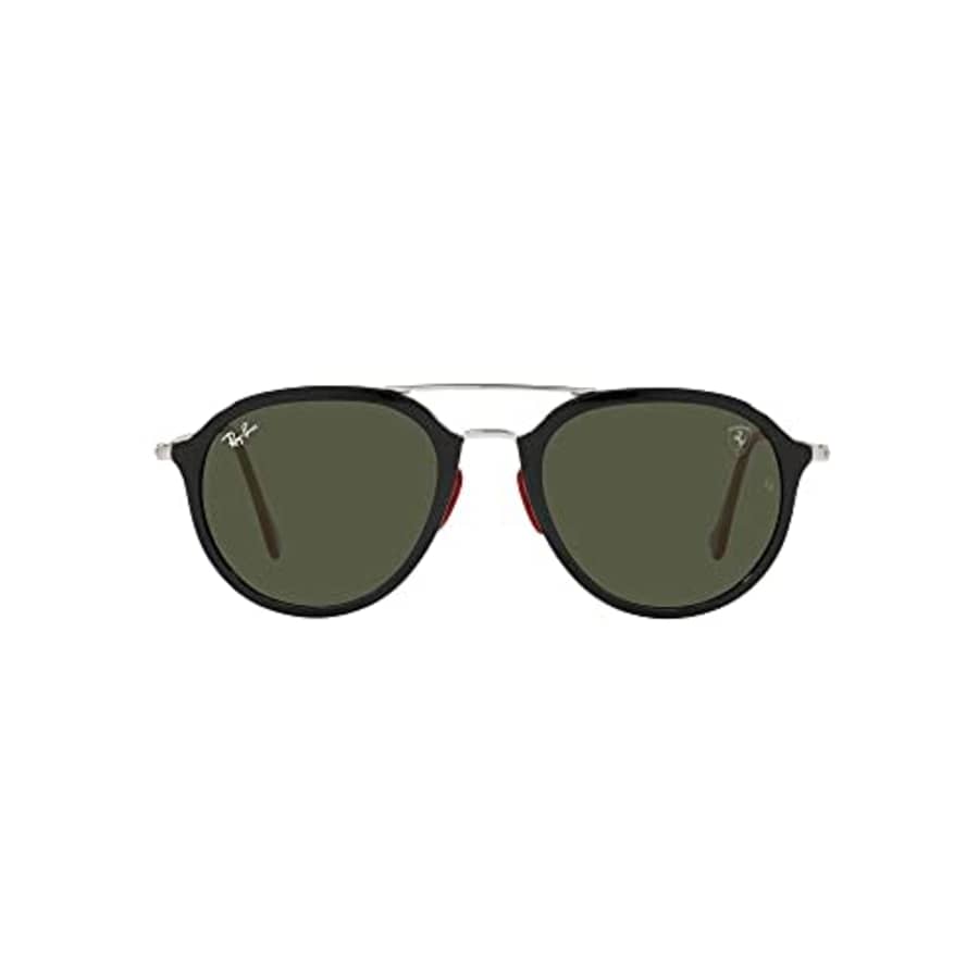 Ray-Ban RB4369M Scuderia Ferrari Collection Sunglasses, Black/Green, 53 mm for $146 Ray-Ban RB4369M Scuderia Ferrari Collection Sunglasses, Black/Green, 53 mm for $146