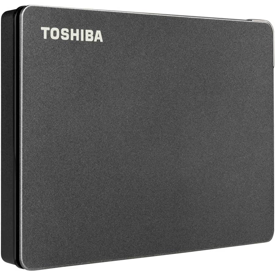 Toshiba Canvio Gaming 2TB Portable External Hard Drive for $65