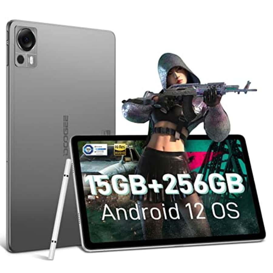 DOOGEE T20 Tablet 2023, 2K 10.4 Inch Android 12 Tablets, Octa-Core 8+7GB RAM256GB ROM(TF 1TB), for $150