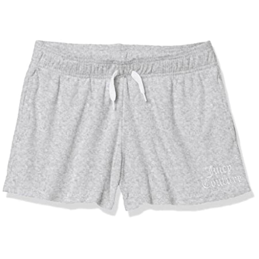 Juicy Couture Girls' Pull-On Shorts, Grey Heather/Terry, 7 for $14 Juicy Couture Girls' Pull-On Shorts, Grey Heather/Terry, 7 for $14