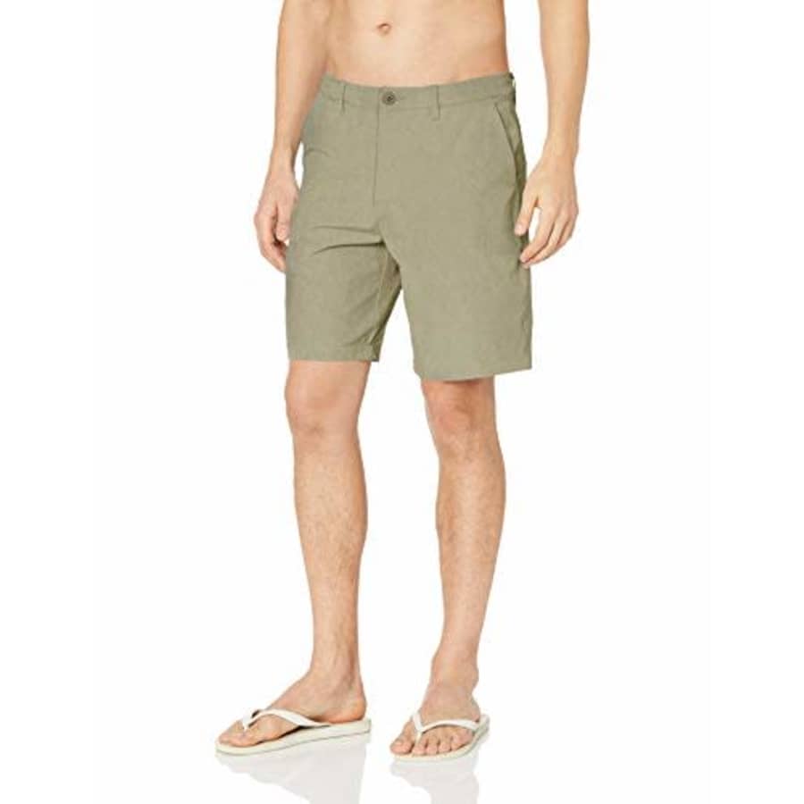 28 Palms Men's 9" Inseam Hybrid Board Short, Sea Foam Green Heather, 33 for $11 28 Palms Men's 9" Inseam Hybrid Board Short, Sea Foam Green Heather, 33 for $11