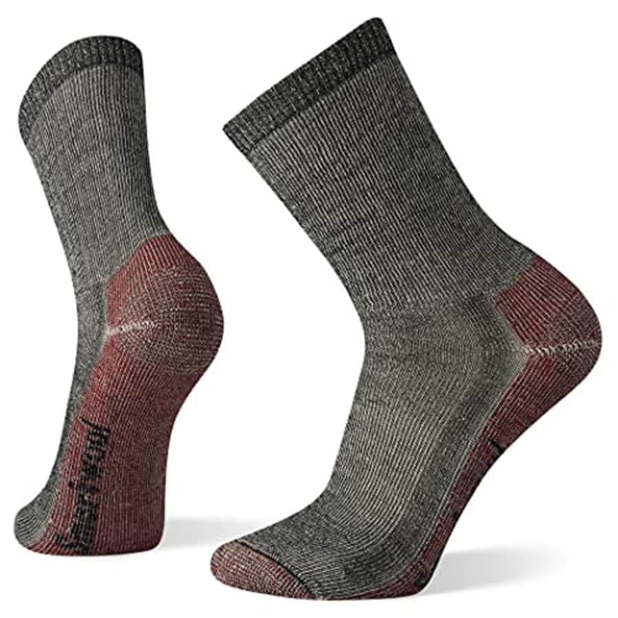 SmartWool Hike Classic Edition Full Cushion Crew Socks, Black, X-Large for $23