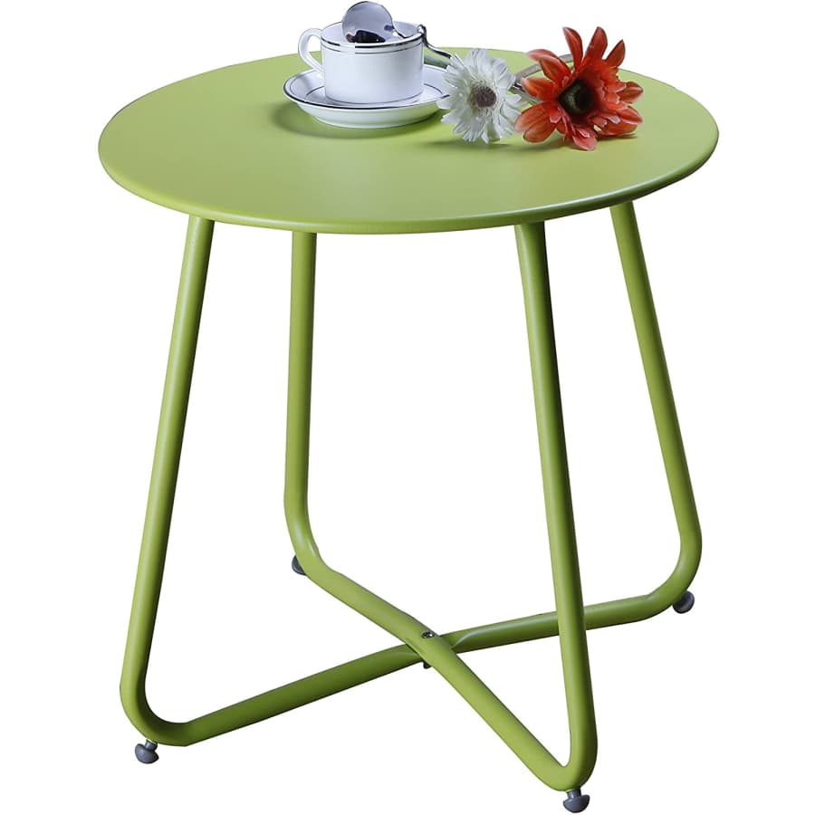 Grand Patio Steel Side Table for $36