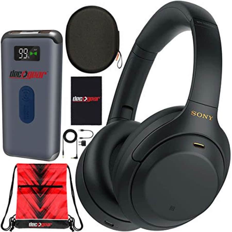 Sony WH-1000XM4 Wireless Industry Leading Noise Cancelling Over-Ear Headphones with Mic for Hands for $225