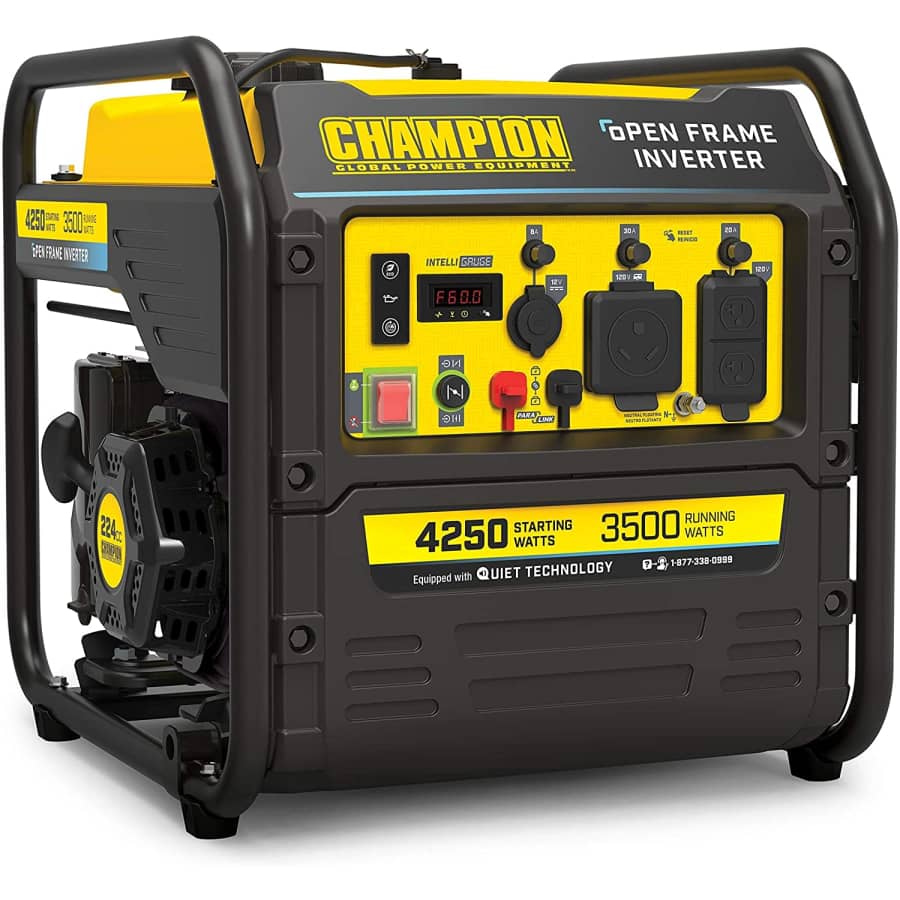 Champion Power Equipment 4,250W Inverter Generator for $549 Champion Power Equipment 4,250W Inverter Generator for $549