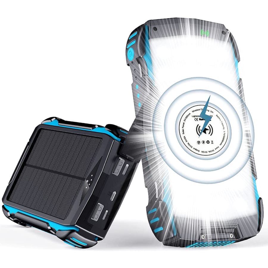 Gortheus 30,000mAh Solar Charger with Fast Charger for $26 Gortheus 30,000mAh Solar Charger with Fast Charger for $26