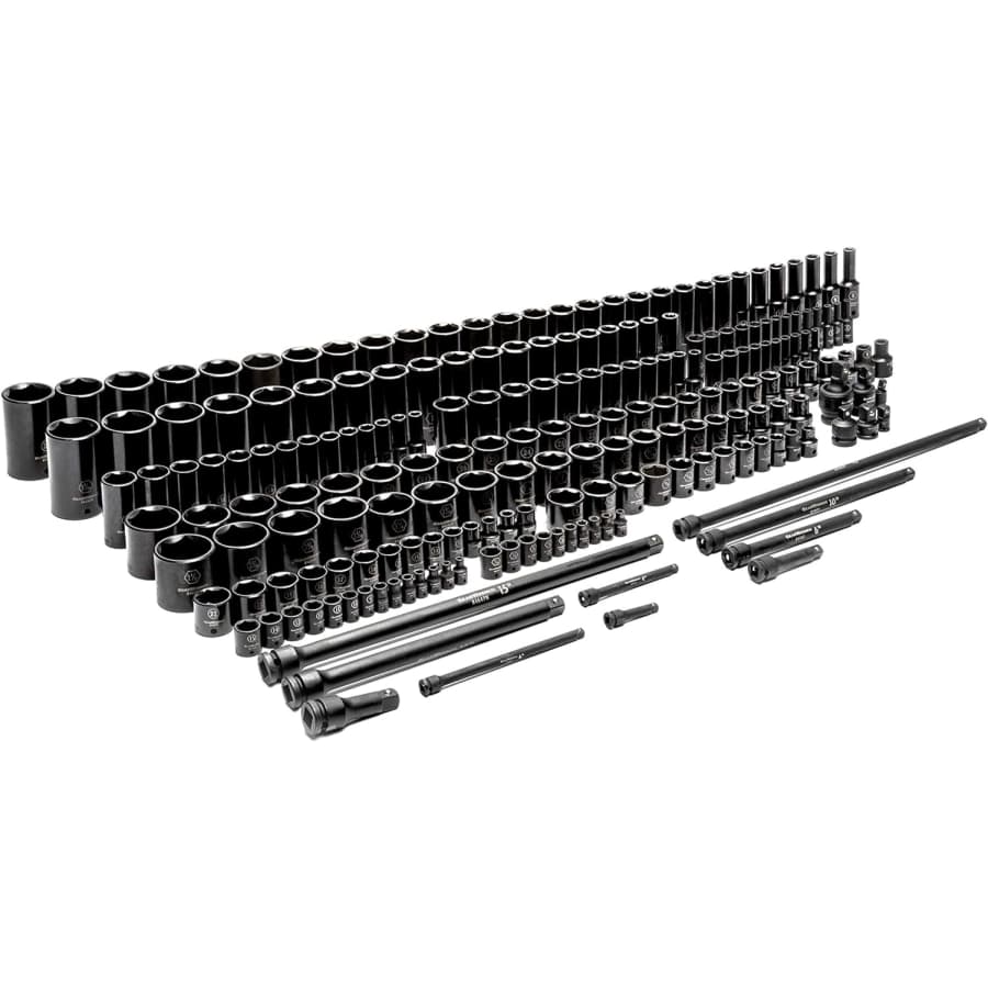 Gearwrench 209-Piece SAE/Metric Master Impact Socket Set for $469 Gearwrench 209-Piece SAE/Metric Master Impact Socket Set for $469