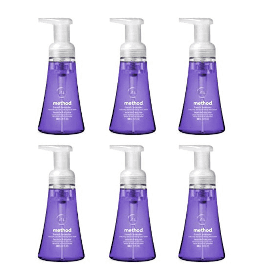 Method Foaming Hand Soap 10-oz. Bottle 6-Pack for $11 w/Prime Method Foaming Hand Soap 10-oz. Bottle 6-Pack for $11 w/Prime