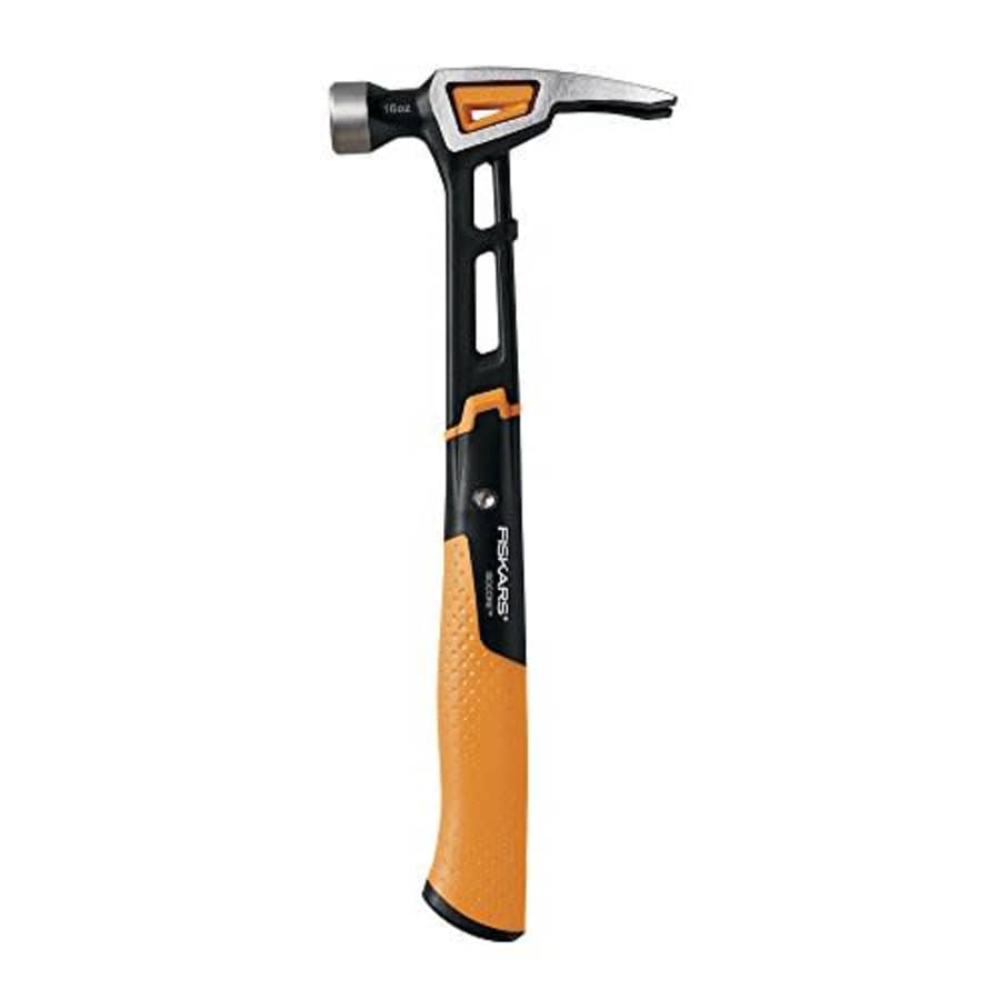 Fiskars 750200-1001 IsoCore 16 oz Rip Claw Finishing Hammer, 13.5 Inch for $30