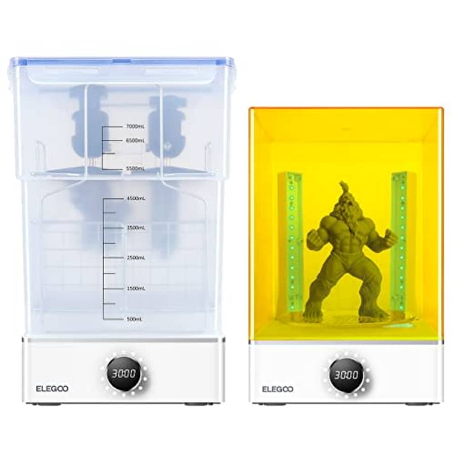 ELEGOO Mercury X Bundle Wash and Cure Station Set, Newly Design Separate Washing Machine and UV for $160