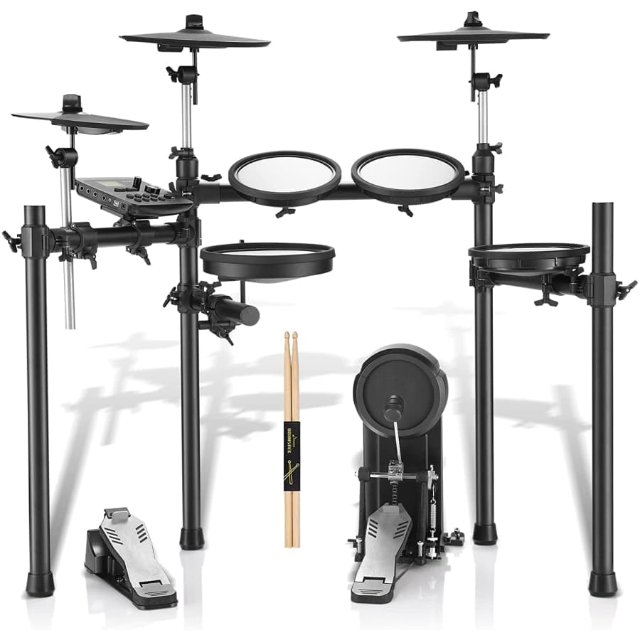 Donner 8-Piece Electronic Drum Set for $990 Donner 8-Piece Electronic Drum Set for $990