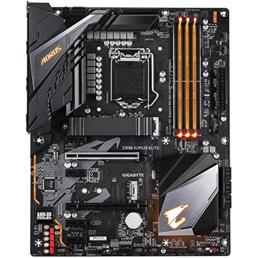 Gigabyte Z390 AORUS Elite (Intel LGA1151/Z390/ATX/2xM.2/Realtek ALC1220/RGB Fusion/Gaming for $180 Gigabyte Z390 AORUS Elite (Intel LGA1151/Z390/ATX/2xM.2/Realtek ALC1220/RGB Fusion/Gaming for $180