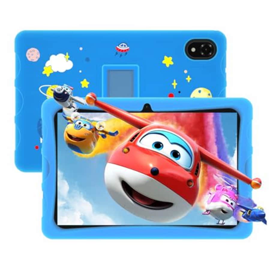 DOOGEE Android 13 Tablet for Kid U10KID, 10.1 Inch HD Display, WiFi6, 4GB RAM +128GB ROM, Dual for $130