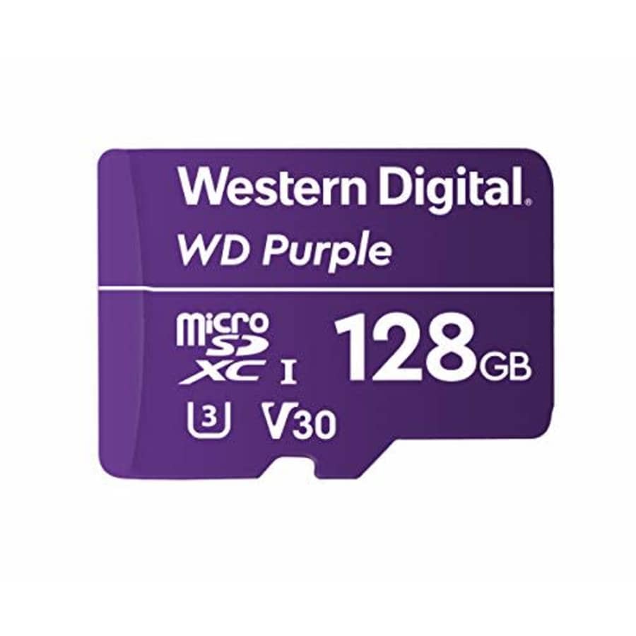 Western Digital WDD128G1P0A WD Purple 128 GB MicroSDXC for $31 Western Digital WDD128G1P0A WD Purple 128 GB MicroSDXC for $31