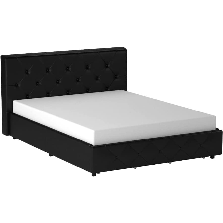 DHP Dakota Upholstered Queen Platform Storage Bed for $341