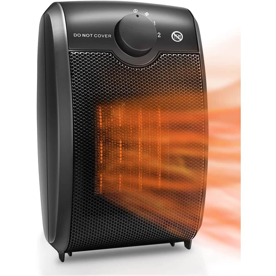 Aoge Portable Ceramic Space Heater for $20