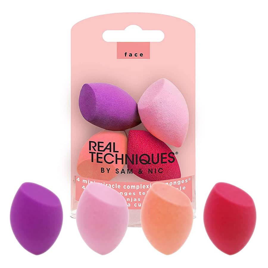 Real Techniques Mini Miracle Complexion Sponges 4-Pack for $7