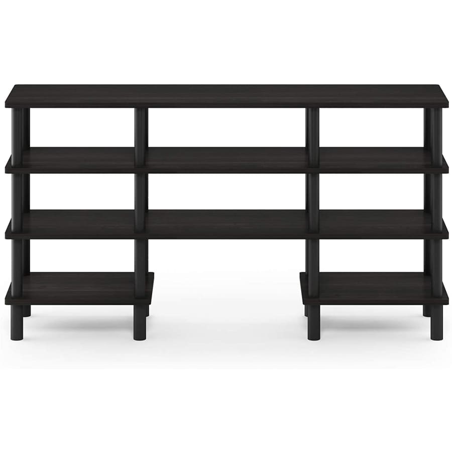 Furinno Turn-N-Tube 4-Tier Wide-Shelf TV Stand for $60 Furinno Turn-N-Tube 4-Tier Wide-Shelf TV Stand for $60