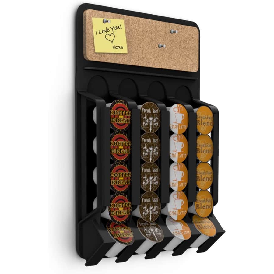 Mind Reader Wall-Mount Holder Coffee Pod Dispenser for $17