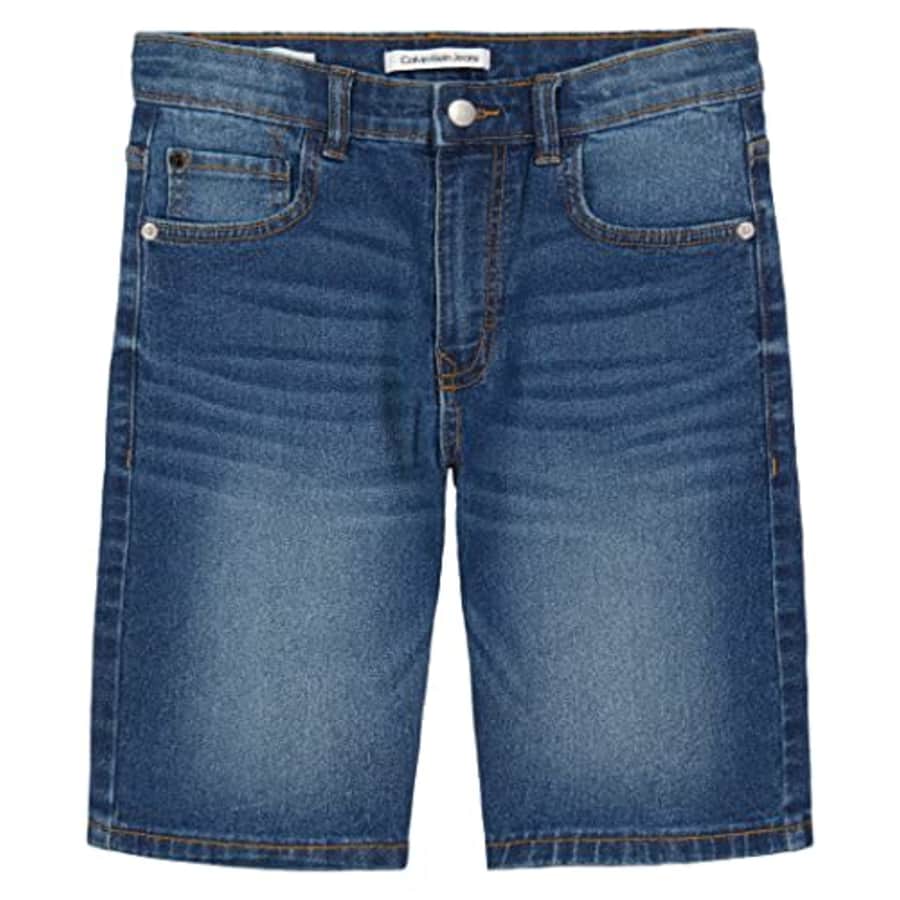 Calvin Klein Boys' 5-Pocket Denim Short, Houston, 6 for $20