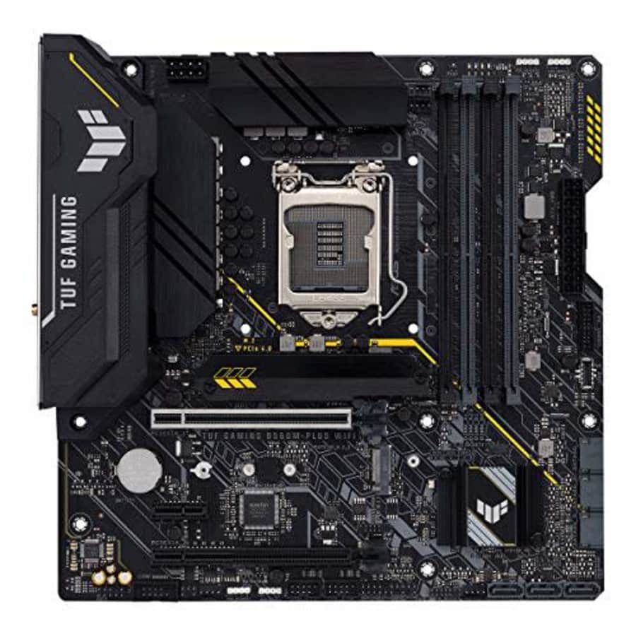 ASUS TUF Gaming B560M-PLUS WiFi LGA1200 (Intel11th/10th Gen) Micro ATX Gaming Motherboard (PCIe for $111 ASUS TUF Gaming B560M-PLUS WiFi LGA1200 (Intel11th/10th Gen) Micro ATX Gaming Motherboard (PCIe for $111