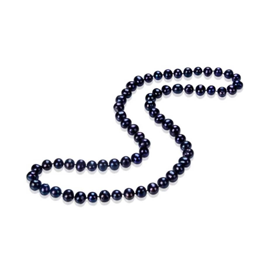 Win Pearl 11mm AA Black Freshwater Pearl Matinee 25" Strand Necklace for $19 Win Pearl 11mm AA Black Freshwater Pearl Matinee 25" Strand Necklace for $19