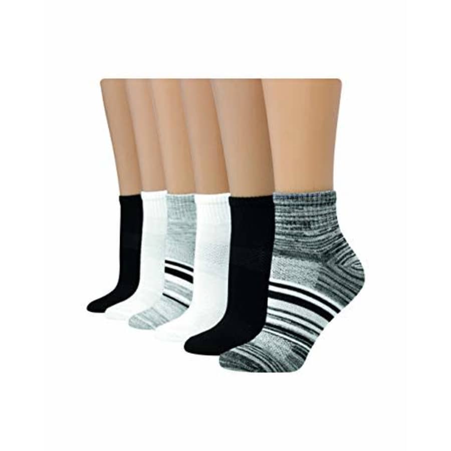 Hanes womens Hanes Women's 6-pair Lightweight Breathable Ventilation Ankle fashion liner socks, for $11 Hanes womens Hanes Women's 6-pair Lightweight Breathable Ventilation Ankle fashion liner socks, for $11