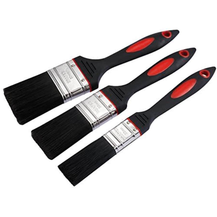 Draper Inc Draper Redline 78628 Soft Grip Paint Brush Set (3-Piece) for $29