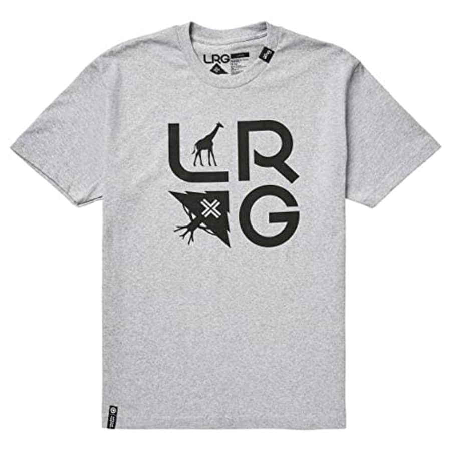 LRG Lifted Men's Collection T-Shirt, Research Group Heather, Large for $17 LRG Lifted Men's Collection T-Shirt, Research Group Heather, Large for $17