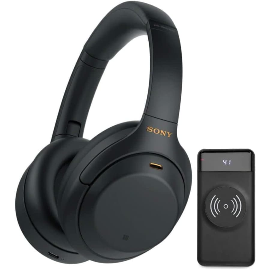 Sony Wireless Noise Canceling Over-the-Ear Headphones w/ 10,000mAh Wireless Battery Bank for $230 Sony Wireless Noise Canceling Over-the-Ear Headphones w/ 10,000mAh Wireless Battery Bank for $230