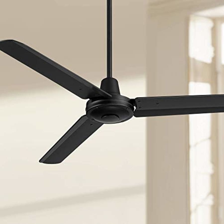 Casa Vieja 52" Plaza DC Modern Industrial Farmhouse 3 Blade Indoor Outdoor Ceiling Fan with Remote Control for $180