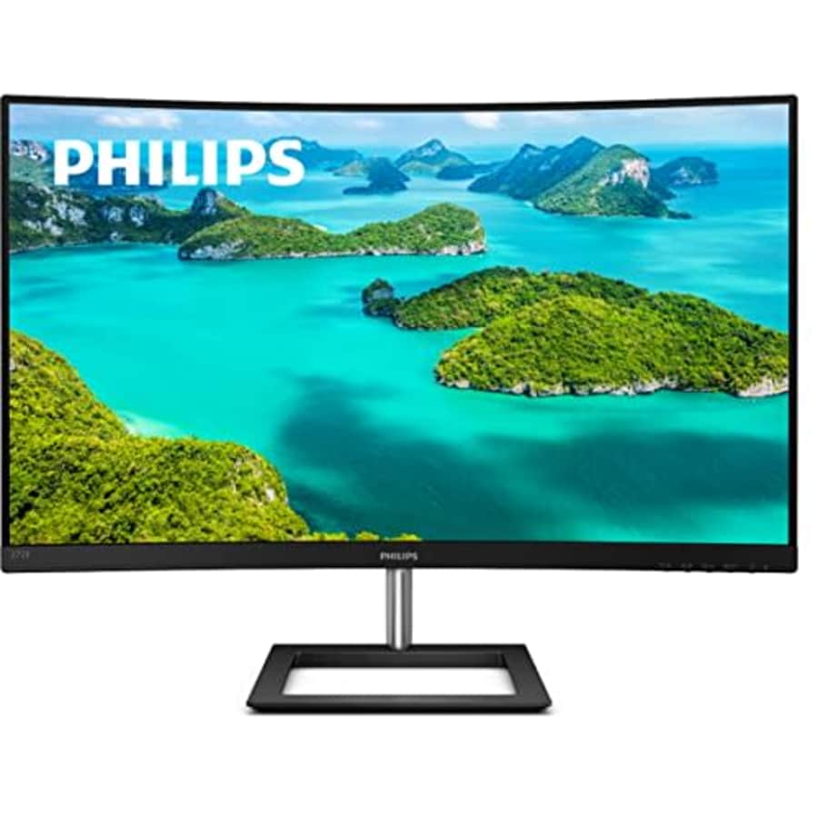 PHILIPS 272E1CA 27" Curved Frameless Monitor, Full HD 1080P, 100% sRGB, Adaptive-Sync, Speakers, for $130 PHILIPS 272E1CA 27" Curved Frameless Monitor, Full HD 1080P, 100% sRGB, Adaptive-Sync, Speakers, for $130