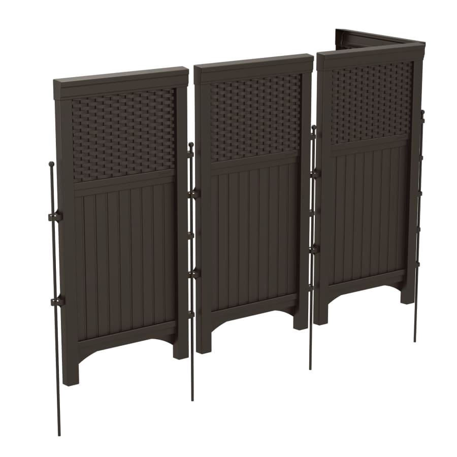 Suncast Resin Wicker Outdoor Screen Enclosure for $63