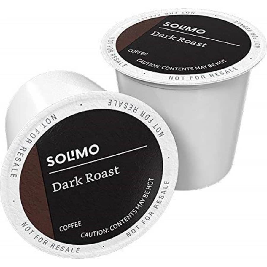 Solimo Dark Roast Coffee Pods 100-Pack: $26 via Sub & Save