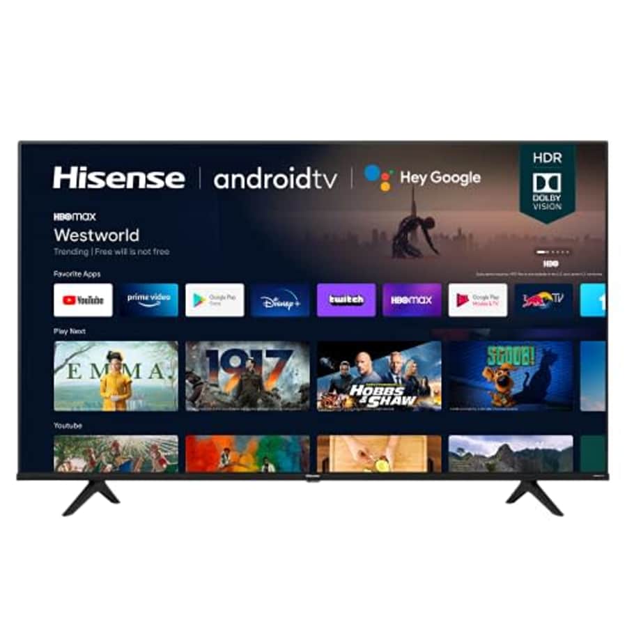 Hisense A6G Series 55A6G 55" 4K HDR LED UHD Smart TV for $320