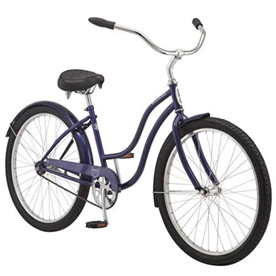 Schwinn Mikko Adult Beach Cruiser Bike, Featuring 17-Inch/Medium Steel Step-Over Frames, 1-Speed for $388