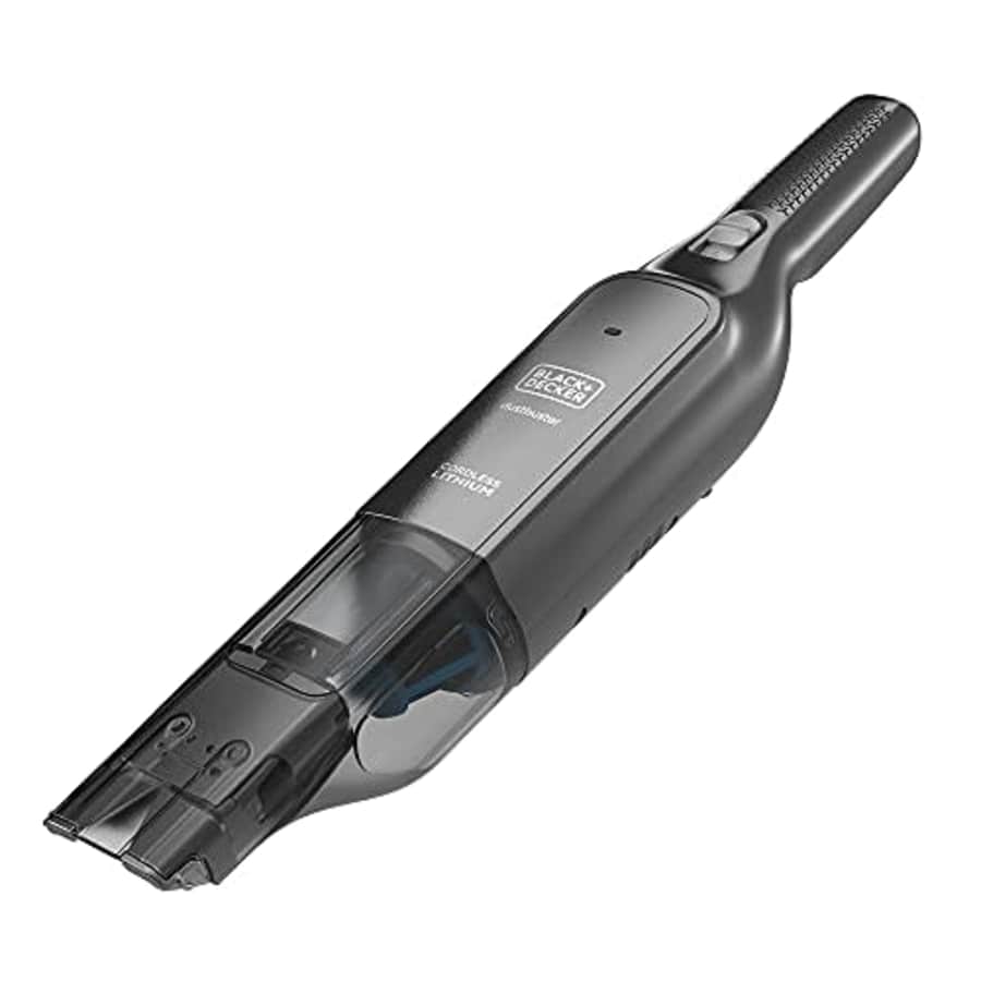 BLACK+DECKER dustbuster AdvancedClean Slim Cordless Hand Vacuum, 12V Max (HLVC320J01) for $42 BLACK+DECKER dustbuster AdvancedClean Slim Cordless Hand Vacuum, 12V Max (HLVC320J01) for $42