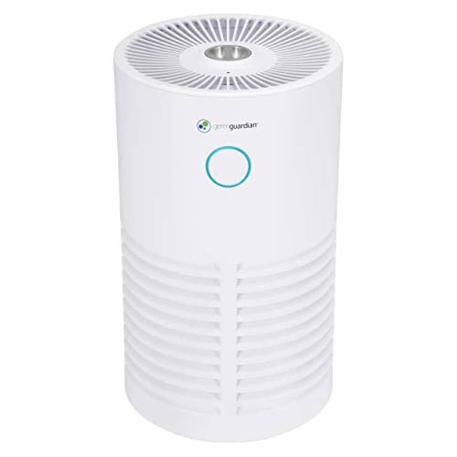 Germ Guardian GermGuardian Air Purifier with Hepa Filter, UV Sanitizer and Odor Reduction, White, 15" Tower for $80 Germ Guardian GermGuardian Air Purifier with Hepa Filter, UV Sanitizer and Odor Reduction, White, 15" Tower for $80