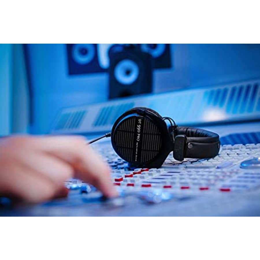 beyerdynamic Dt 990 Pro Over-Ear Studio Monitor Headphones - Open-Back Stereo Construction, Wired for $180 beyerdynamic Dt 990 Pro Over-Ear Studio Monitor Headphones - Open-Back Stereo Construction, Wired for $180