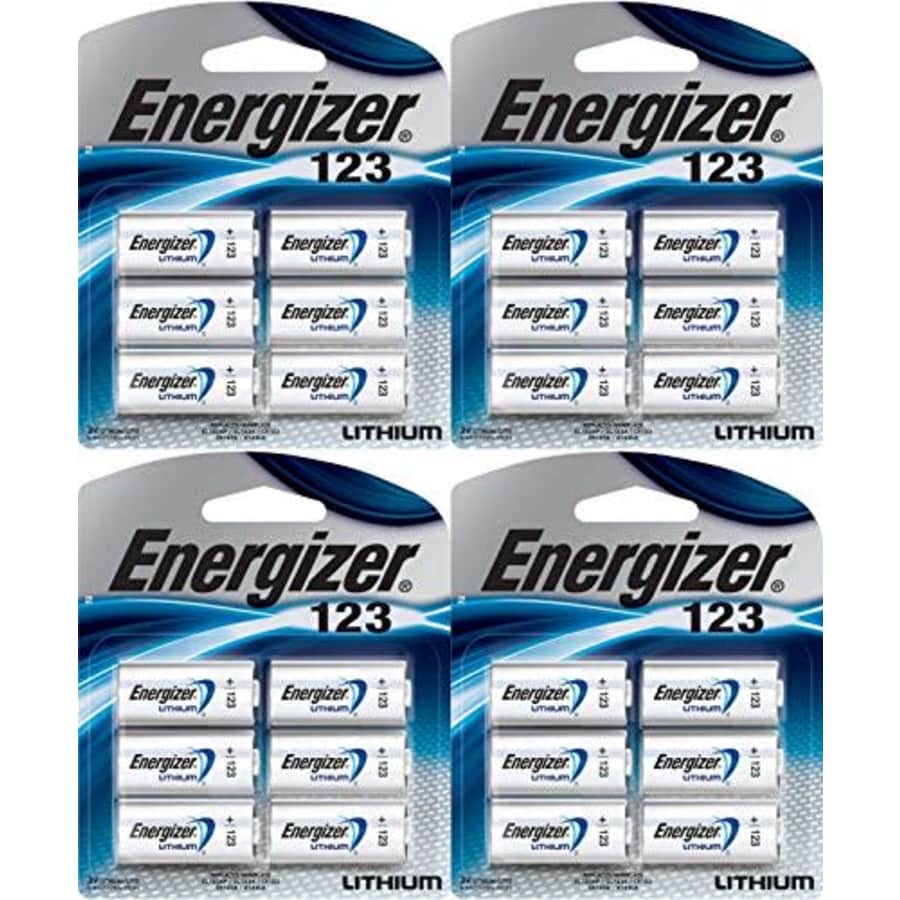 Energizer Photo Battery 123, 24 Batteries for $63