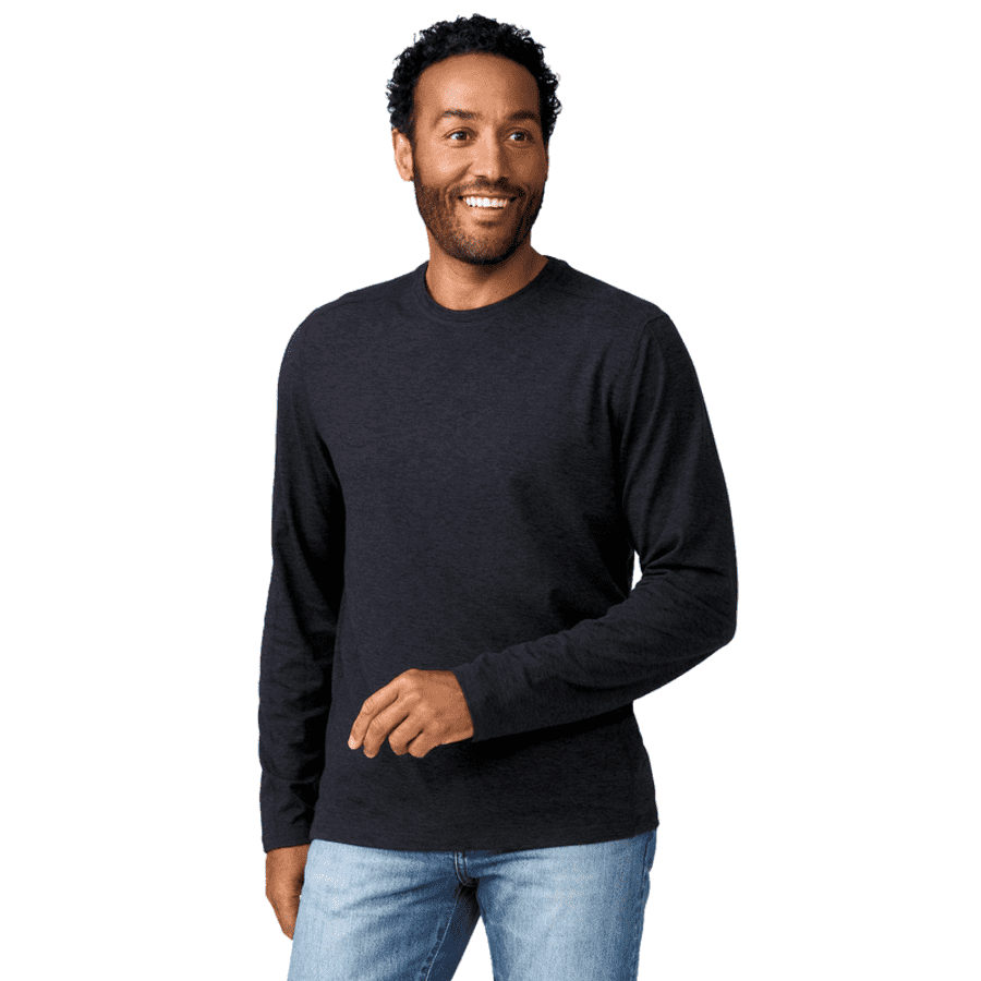 Free Country Men's FreeCycle Sueded Spacedye Long Sleeve Crew Neck Shirt for $25 Free Country Men's FreeCycle Sueded Spacedye Long Sleeve Crew Neck Shirt for $25