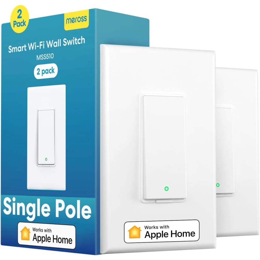 Meross Smart Light Switch 2-Pack for $39 Meross Smart Light Switch 2-Pack for $39